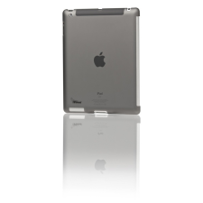 Vireo Apple iPad 2/3/4 Tok + Kijelzővédő fólia Átlátszó/Fekete tablet tok