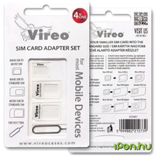 Vireo SIM Kártya adapter szett mobiltelefon kellék