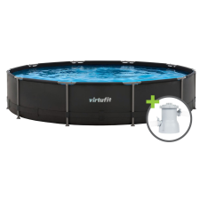 VirtuFit Fémvázas medence vízszűrővel 366x76cm medence