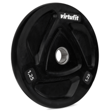 VirtuFit Olimpiai gumis súlytárcsa 1,25-25kg-ig 1,25 súlytárcsa
