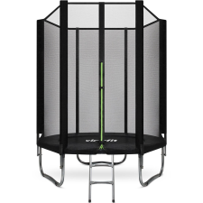 VirtuFit Trambulin biztonsági hálóval - fekete - 183 cm trambulin szett