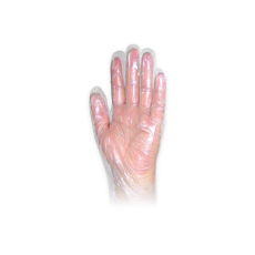 Vírusmaszk Fóliakesztyű - 100 db - Víztiszta - L