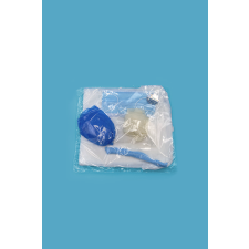 Vírusmaszk Prémium Látogatói csomag - Arcmaszk, köpeny, hajháló, lábzsák, gumikesztyű - OneSize védőkesztyű