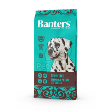 Visán Banters Dog Sensitive Salmon & Potato 3 kg kutyaeledel