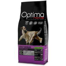 Visán Optimanova Dog Adult Medium Chicken & Rice 12kg kutyaeledel