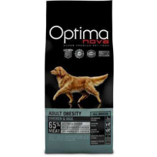 Visán Optimanova Dog Adult Obesity Chicken &amp; Rice 2 kg kutyaeledel