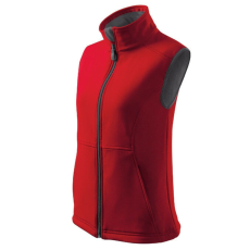  Vision softshell mellény női piros S