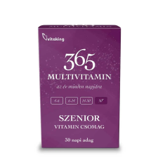 VitaKing 365 Multivitamin Szenior csomag 30 napi adag vitamin és táplálékkiegészítő
