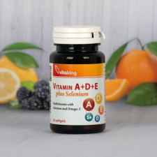 VitaKing A+D+E PLUS SZELÉN 30 db vitamin és táplálékkiegészítő