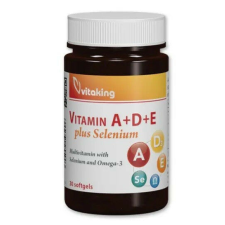 Vitaking A+D+E plus Szelén (30) lágykapszula vitamin és táplálékkiegészítő