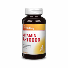  VITAKING – A-vitamin 10000NE 250 gélkapszula vitamin és táplálékkiegészítő