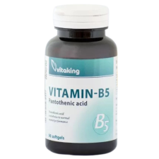 VitaKing B5 Pantoténsav 200mg (90) lágykapszula vitamin és táplálékkiegészítő