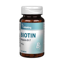 VitaKing Biotin B-7 vitamin tabletta 100 db vitamin és táplálékkiegészítő