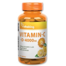  Vitaking C-1000 + D-4000 komplex (90) tabletta vitamin és táplálékkiegészítő