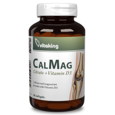 VitaKing CalMag Citrát + D3-Vitamin - 90 db vitamin és táplálékkiegészítő