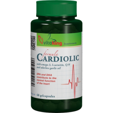 VitaKing Cardiolic Formula 60 gelkapszula Vitaking vitamin és táplálékkiegészítő
