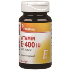 VitaKing E-400 IU természetes (60) lágykapszula vitamin és táplálékkiegészítő