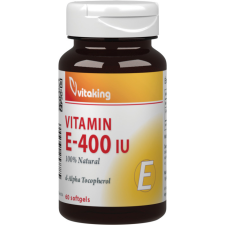 VitaKing E-vitamin 400NE 60 gélkapszula vitamin és táplálékkiegészítő