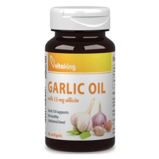 VitaKing Fokhagymaolaj 15mg Allicin (90) lágykapszula vitamin és táplálékkiegészítő
