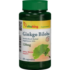 VitaKing Ginkgo Biloba 120mg tabletta 60 db vitamin és táplálékkiegészítő