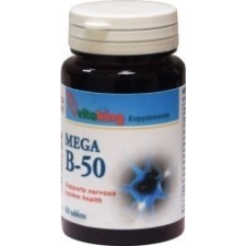 Vitaking Kft. Mega B-50 (60) tabletta Vitaking vitamin és táplálékkiegészítő