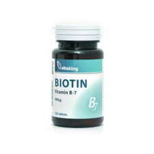 Vitaking Kft. Vitaking Biotin 100db 900µg vitamin és táplálékkiegészítő