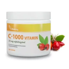 Vitaking Kft. Vitaking C-1000 mg Csipkebogyó tabletta 200db vitamin és táplálékkiegészítő