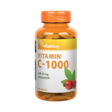 Vitaking Kft. Vitaking C-vitamin 1000 mg csipkebogyó tabletta 100x vitamin és táplálékkiegészítő