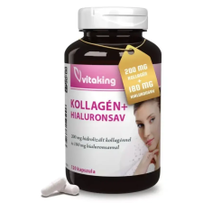 Vitaking Kft. Vitaking Kollagén+Hialuronsav 120db vitamin és táplálékkiegészítő