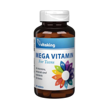 Vitaking Kft. Vitaking Mega Vitamin for Teens tabletta Tiniknek 90x vitamin és táplálékkiegészítő