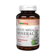 Vitaking Kft. Vitaking Multi Mega Mineral+D-vitamin tabletta 90x vitamin és táplálékkiegészítő