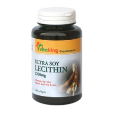 VitaKing Lecitin készítmény - 100 db lágyzselatin kapszula vitamin és táplálékkiegészítő