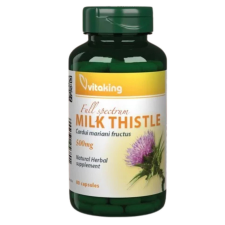 VitaKing Máriatövis 500mg (80) kapszula vitamin és táplálékkiegészítő