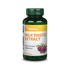 VitaKing Máriatövis kivonat 500mg 80 kapszula– Vitaking vitamin és táplálékkiegészítő