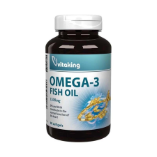 VITAKING OMEGA-3 HALOLAJ GÉLKAPSZ. 1200 90 db gyógyhatású készítmény