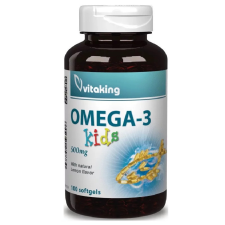  Vitaking Omega-3 Kids 500mg (100) lágykapszula vitamin és táplálékkiegészítő