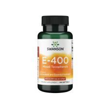 VitaKing Swanson E-vitamin 400 NE (268 mg) - 100 db lágyzselatin kapszula vitamin és táplálékkiegészítő