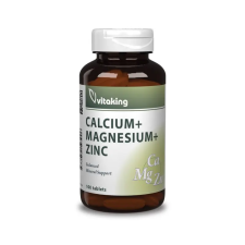 VitaKing tabletta 100db Ca Mg + cink vitamin és táplálékkiegészítő