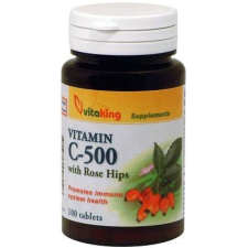 VitaKing vitaking C-500 csipkebogyóval tabletta (100 db) vitamin és táplálékkiegészítő