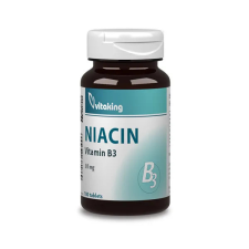 VitaKing Vitamin B3 Niacin 10mg 100 tabletta Vitaking vitamin és táplálékkiegészítő