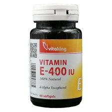 VitaKing Vitamin E-400IU  gélkapszula 60db vitamin és táplálékkiegészítő