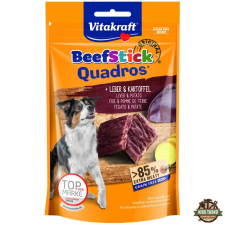 Vitakraft Beef Stick Kutya Jutalomfalat Quadros Máj & Burgonya 70g jutalomfalat kutyáknak