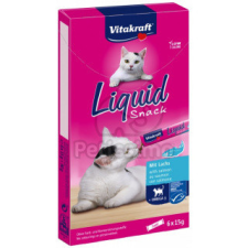 Vitakraft Cat Liquid Snack jutalomfalat lazac,omega 36x15g macskaeledel