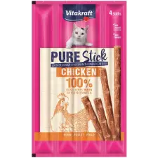 Vitakraft Cat pochoutka Pure Stick chicken 4 × 5g jutalomfalat macskáknak