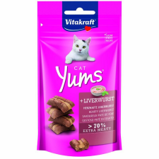 Vitakraft Cat Yums Jutalomfalat Puha Májjal 40g jutalomfalat macskáknak