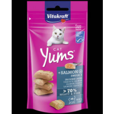 Vitakraft Cat Yums Snack - puha jutalomfalat (lazaccal) macskák részére (40g) jutalomfalat macskáknak