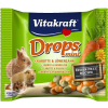 Vitakraft Drops Mini | Jutalomfalat rágcsálóknak | Sárgarépa-pitypang - 40 g