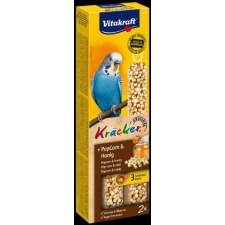 Vitakraft Kracker Dupla Rúd (Popcorn,méz) – kiegészítő eleség Hullámos papagáj részére (60g) madárfelszerelés