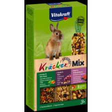 Vitakraft Kracker | Tripla rúd nyulaknak | Zöldség-mogyoró-erdei gyümölcs - 168 g rágcsáló eledel