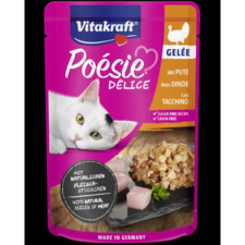 Vitakraft Poésie Déli Gelée - nedvestáp (pulykahús) macskák részére (85g) macskaeledel